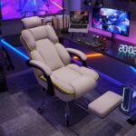 Seated gaming chair home reclining comfortable backrest sofa chair swivel chair