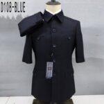 MILIGAN men's suit Zhongshan collar foreign trade export two-piece suit - Image 3