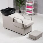 Hair Salon Shampoo Bed, Semi-Reclining Hair Salon Flushing Bed - Image 3