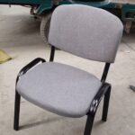 Simple modern company staff office training chair fully equipped straight chair - Image 4