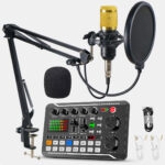 English version F998 live broadcast sound card set