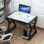 Computer Desk Simple Home Office Desk Bedroom Game Table - Image 9