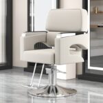 chair barber shop perm, dyeing, hair cutting, rotating and lifting hairdressing chair, hair salon comfortable leather hairdressing chair - Image 2