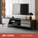 TV cabinet simple modern home living room TV background wall cabinet small bedroom simple floor cabinet - Image 8