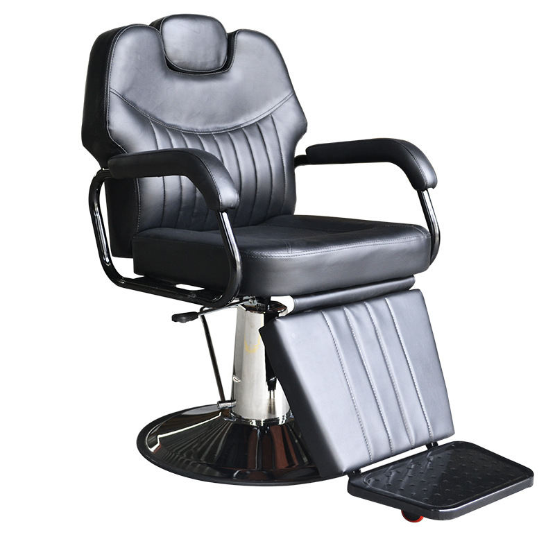 O1CN01t0SeaE1FxmGmnRxD6_21212209736240554-0-cib.jpg Barber chair lift hair salon hair cutting chair retro oil head hairdressing chair - Image 1