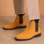 Afu  Elastic Mid-Calf Suede Shoes - Image 4