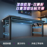 desktop home gaming table office desk simple study writing table folding spring table - Alibaba - Image 2