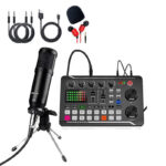1pc broadcast sound card,  recording equipment microphone - Image 10