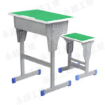 Primary and secondary school students' desks and chairs school training - Image 26