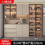Sideboard integrated against the wall modern simple home living room restaurant - Image 19