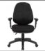 Adjustable Computer Chair - Black