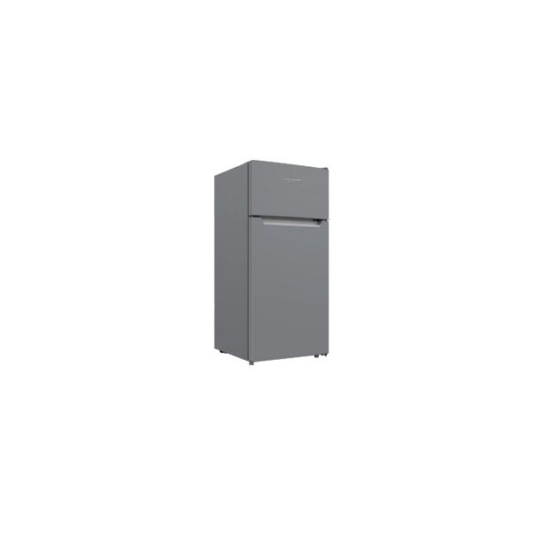 AILYONS ARF-112SL Double Door Refrigerator Top Mounted Freezer Direct Cool Fridge, 112L - Silver (1YR WRTY)