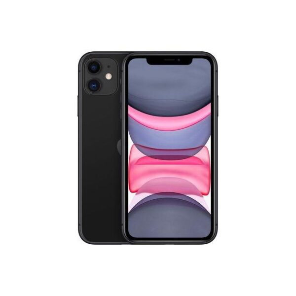 Apple iPhone 11 - 6.1" - 128GB HDD - 4GB RAM - 12MP Rear/12MP Front - 3110 mAh - Black