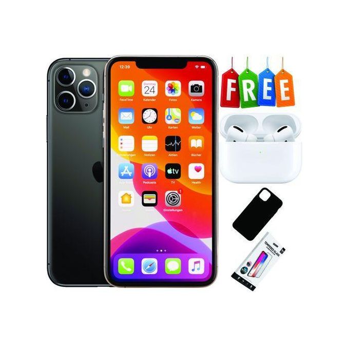 Apple iPhone 11 Pro – 256GB – 4GB RAM – Space Black + FREE Accessories Apple iPhone 11 Pro – 256GB – 4GB RAM – Space Black + FREE Accessories