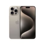 Apple iPhone 15 Pro Max - 6.7" - 8GB RAM - 256GB ROM - 48MP Rear/12MP Front - 4852mAh - Natural Titanium