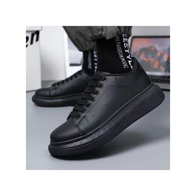 Banagat Men's Comfortable Casual Gentle Sneakers Unisex Couple Sport Running Shoes - Black Banagat Men's Comfortable Casual Gentle Sneakers Unisex Couple Sport Running Shoes - Black