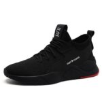 Casual Low Top Lace Up Sneakers - Black
