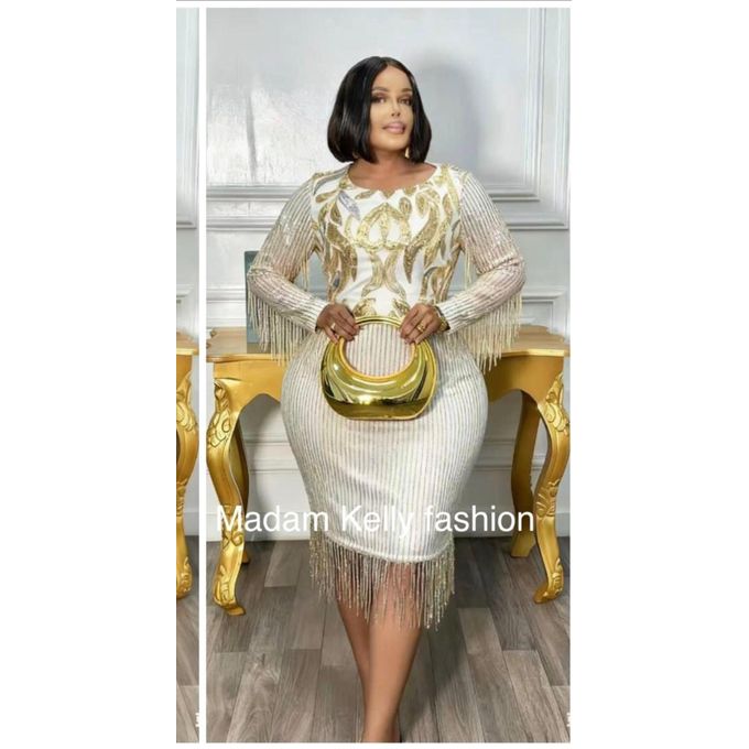 Class sequins dress-white Class sequins dress-white