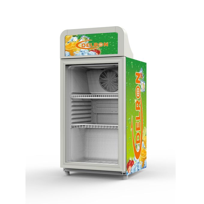 Delron 85 Litres - Display/Showcase Fridge - Grey Delron 85 Litres - Display/Showcase Fridge - Grey