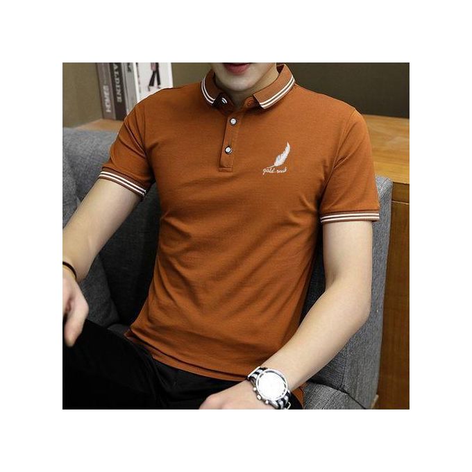 Dou-color Men's Fashionable Polos Shirt, Business Workwear T-shirt Dou-color Men's Fashionable Polos Shirt, Business Workwear T-shirt