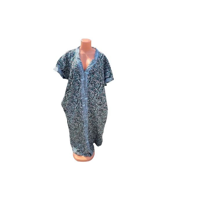 Fashion All casual Ankara long dress (Boubou) Fashion All casual Ankara long dress (Boubou)
