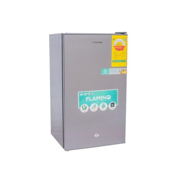 FLAMINO Affordable Table Top Fridge-91 Liters -Silver
