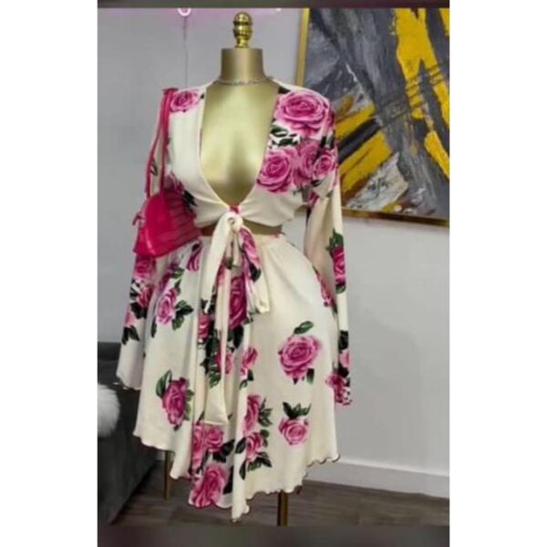 Flora skirt and top