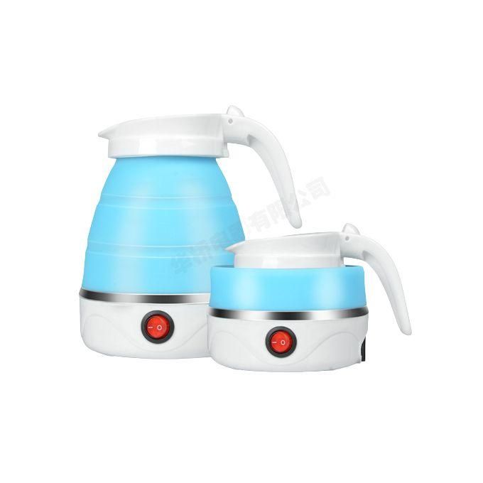 Foldable Travel Electric Kettle - 0.6L - Blue Foldable Travel Electric Kettle - 0.6L - Blue