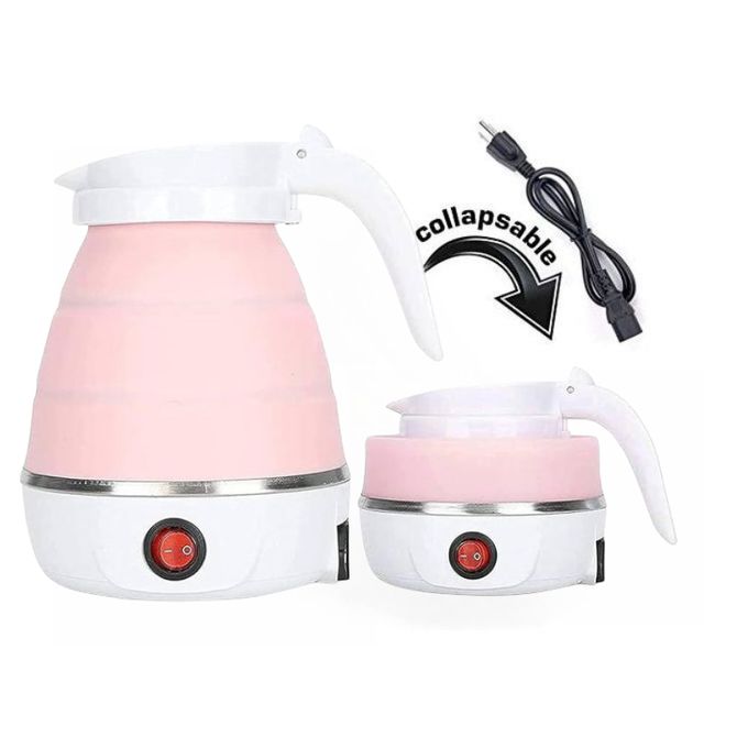Genetic 0.6L Electric Foldable Kettle- Pink Genetic 0.6L Electric Foldable Kettle- Pink