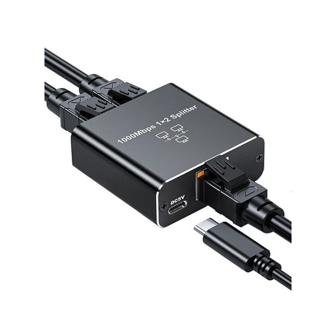 Gigabit Network Connector Two-way Splitter Switch Gigabit Network Connector Two-way Splitter Switch