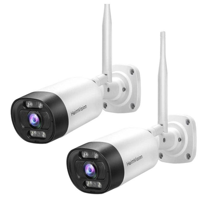 Heimvision 2 Pcs Outdoor wifi security camera HM 311 - White Heimvision 2 Pcs Outdoor wifi security camera HM 311 - White