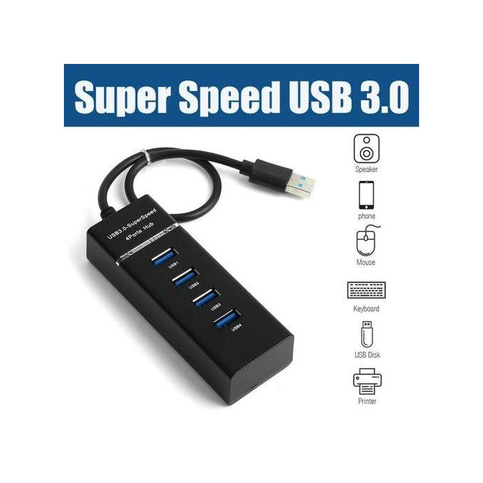 High Speed 4 Port USB 3.0 Multi HUB Splitter Expansion USB High Speed 4 Port USB 3.0 Multi HUB Splitter Expansion USB