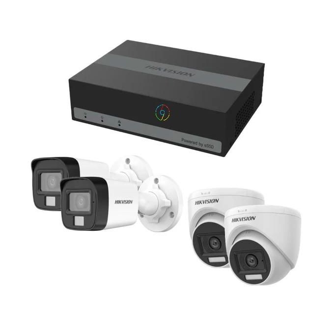 Hikvision 2MP 4ch Kit +4 Cameras Mini Edvr With 330gb Essd DS-J142I/E04HGHI Hikvision 2MP 4ch Kit +4 Cameras Mini Edvr With 330gb Essd DS-J142I/E04HGHI