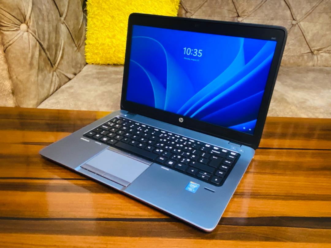 HP EliteBook 840 G2 Intel Core i5- Keyboard Light- 8GB RAM / 640GB HDD / Webcam / Windows 11 Pro. Active. HP EliteBook 840 G2 Intel Core i5- Keyboard Light- 8GB RAM / 640GB HDD / Webcam / Windows 11 Pro. Active.