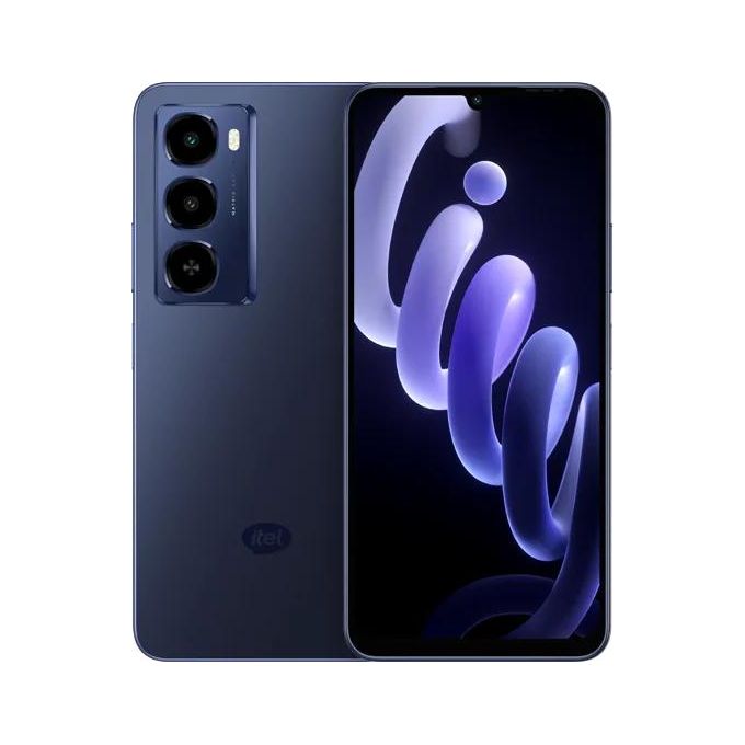 Itel City 100 - 128GB ROM + 4GB+8GB RAM - 12MP Rear/8MP Front - 5200 mAh - Navy Blue Itel City 100 - 128GB ROM + 4GB+8GB RAM - 12MP Rear/8MP Front - 5200 mAh - Navy Blue