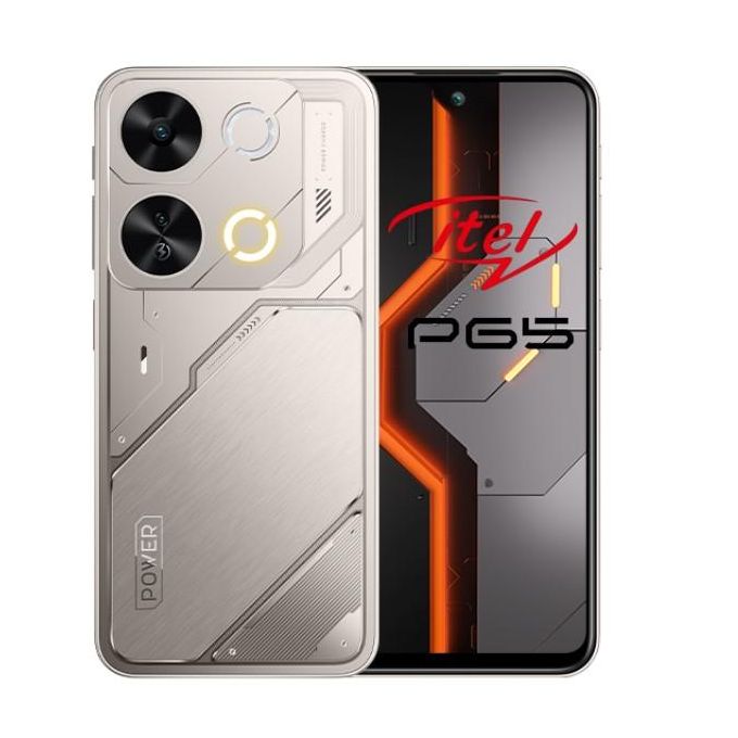 Itel P65 4G - 6.6'' HD+ 128HDD - 4GB RAM - 50MP Dual/8MP Front - 5000mAh - Cyber Titanium Itel P65 4G - 6.6'' HD+ 128HDD - 4GB RAM - 50MP Dual/8MP Front - 5000mAh - Cyber Titanium