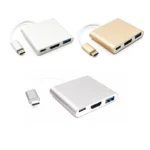 4K USB-C 3.1 Hub Converter USB Type C To USB 3.0/HDMI-compatible Video Digital AV Multiport - Image 6