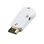 HDMI-compatible Male to VGA Female Adapter Audio Cable Converter FHD 1080P 720P 480P - Image 2