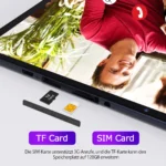 PRITOM 10 Inch Tablet PC with SIM Slot Android 13 64 GB Quad Core Touch Screen WiFi GPS Support 3G Phone Call - Image 4