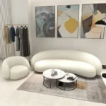 Nordic Modern Custom Office City Cashmere Wedding Royal Luxury Sofa Single Seater Simple Small Sofa Chair Set Living Room - Image 5