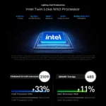 CHUWI MiniBook X Laptop Tablet 2 In 1 Intel N150/N100 10.51" FHD IPS Screen 16GB / 12GB RAM LPDDR5 512G SSD Windows 11 Notebook - Image 5