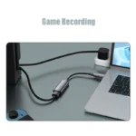 USB/Type C 2 in 1 Video Capture Card 4K USBC To HDTV 1080P PC Game Recording - Image 2