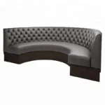 U Shape Wood Restaurant Booths Cafe Restaurant Seating Furniture Round Booth Sofa Seating Restaurant Sofa Bench