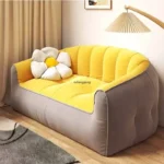 Lazy Sofa Bedroom Room, Tatami Small Apartment, Balcony Small Sofa Bean Bag Sofa Set Living Room
