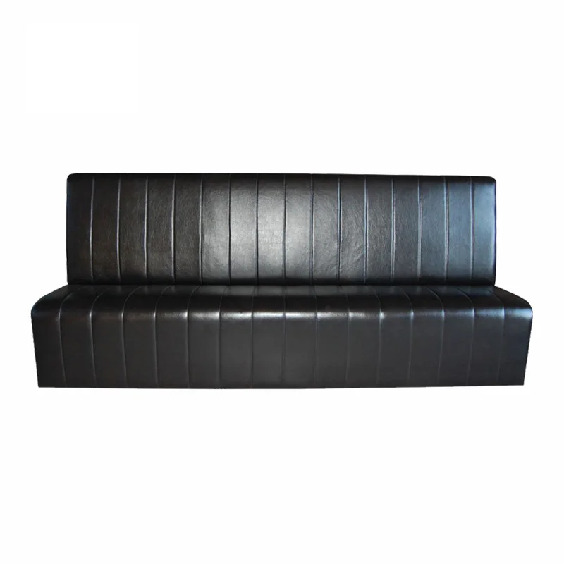 kf-Sa9be297fce8d4b71955b9963a5450406F-Restaurant-furniture-nightclub-Booth-engineering-bar-KTV-card-PU-fabric-soft-sofa-lounge-bar-chair-lounge.webp Restaurant furniture nightclub Booth engineering bar KTV card PU+ fabric soft sofa lounge bar chair lounge bar booths - Image 1