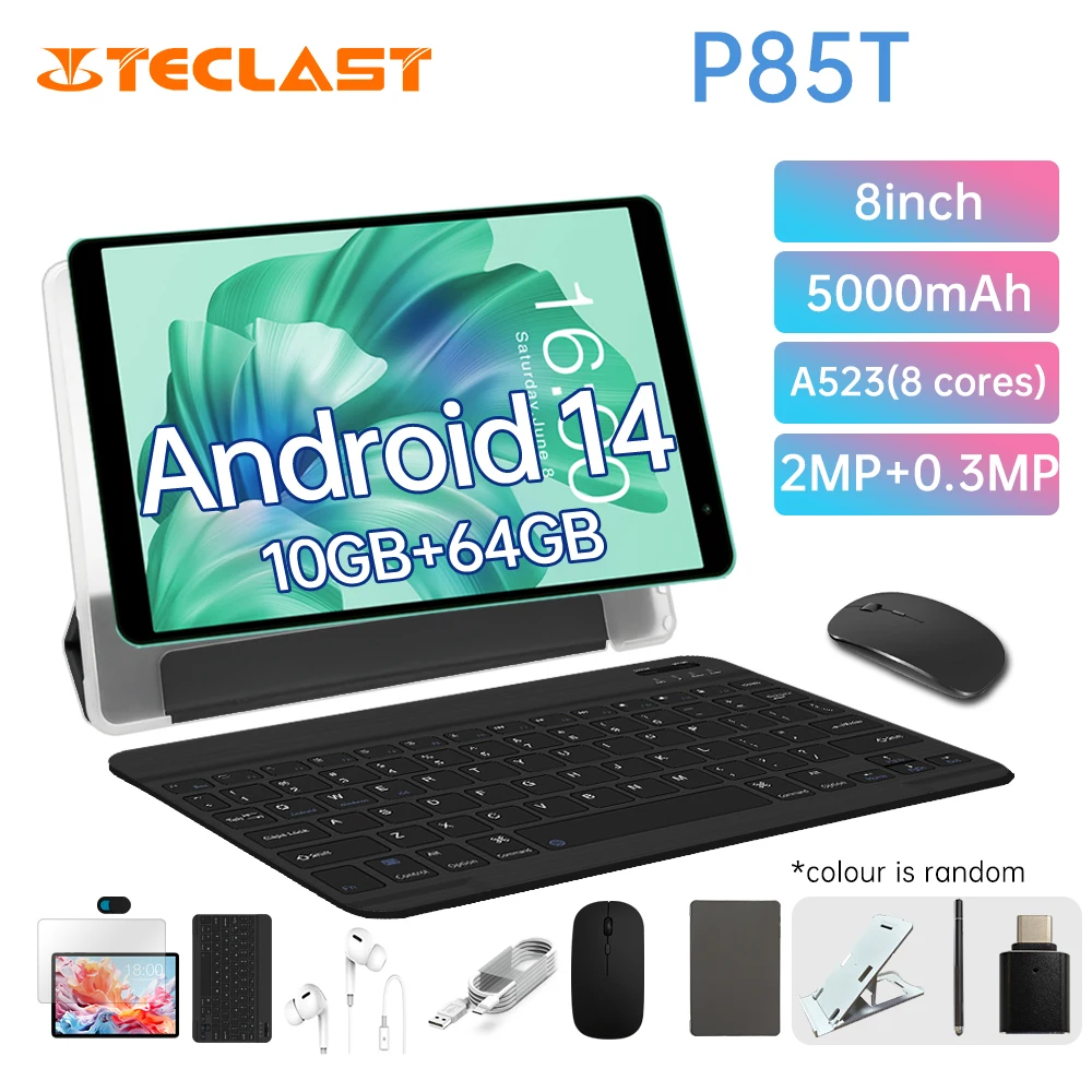 kf-Sd6e11fdad3c541dab48e0b013eb69303X Teclast P85T 2024 Tablet Allwinner A523 8-core 1.8GHz/ 10GB(4GB+6GB) RAM/64GB ROM/8 - Image 1