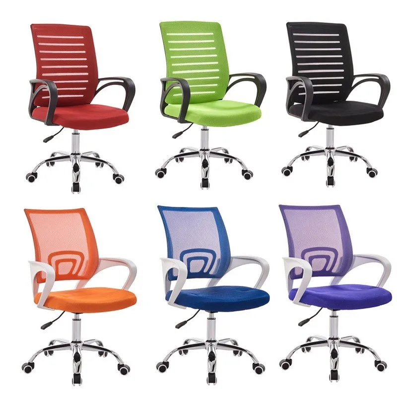 kf-Se3474b945f854bca96c634d2db2bf8beD.webp Armchair Office Chair Student Desk Chair Ergonomic Swivel Mesh Staff Lifting Furniture - Image 1
