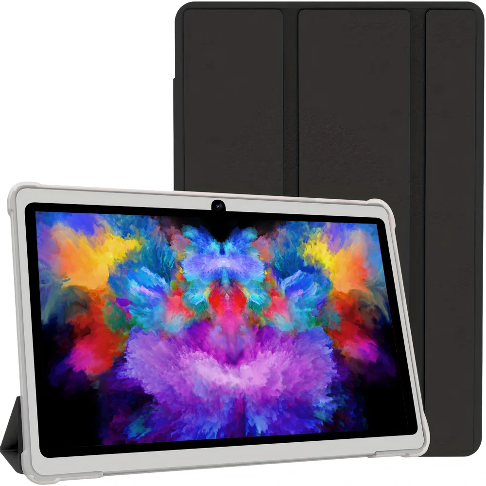 kf-Sea17c01884214e19ba11de816379f5913 New Google 10.1 Inch HD Display Pad Octa Core Android 13 Tablets Dual SIM Dual Cameras WiFi AI Speed-up Tablet PC 4GB+64GB ROM - Image 1