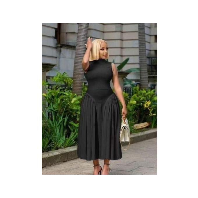 Long corset gown-black Long corset gown-black