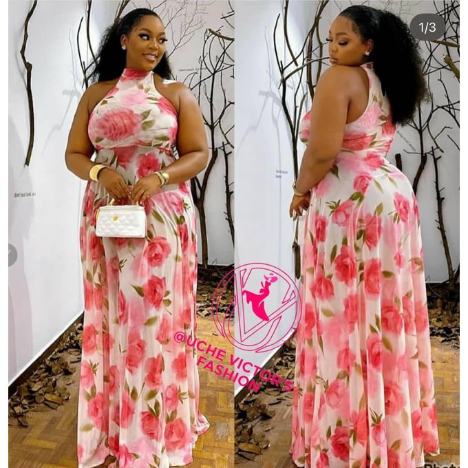 Long floral dress Long floral dress